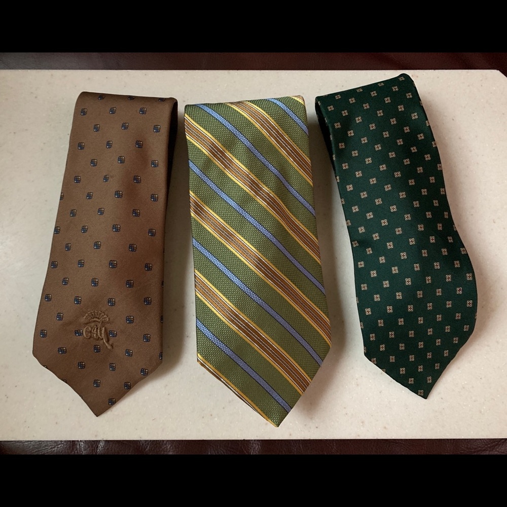 Ties in Earth Tones